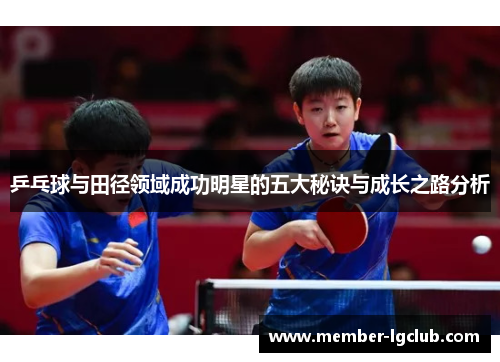 乒乓球与田径领域成功明星的五大秘诀与成长之路分析