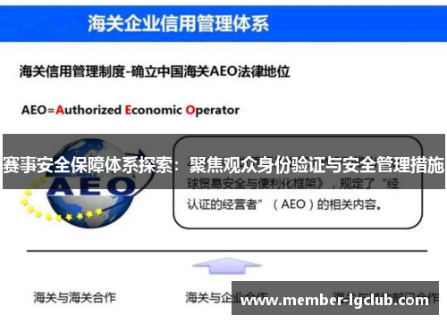 赛事安全保障体系探索:聚焦观众身份验证与安全管理措施 赛事安全保障体系探索:聚焦观众身份验证与安全管理措施